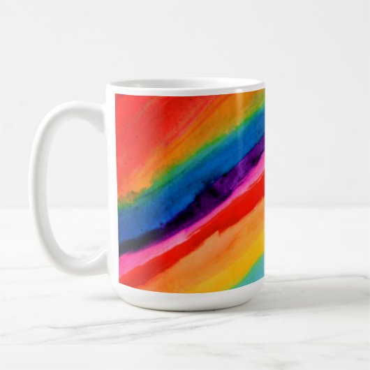 Rainbow Art Tissue Kaffeetasse (Links)