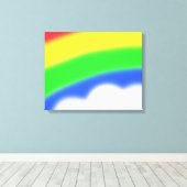 Rainbow Art Wrapped Canvas Leinwanddruck (Insitu (Holzboden))