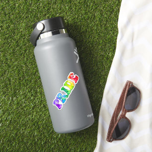 Rainbow Artistic Pride Kisscut Sticker