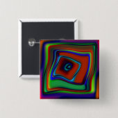 Rainbow Askew Button (Vorne & Hinten)