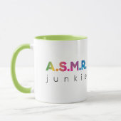 Rainbow ASMR junkie Tasse (Links)