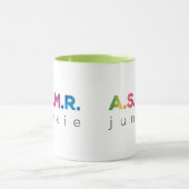 Rainbow ASMR junkie Tasse (Zentrum)