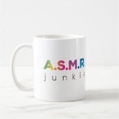 Rainbow ASMR junkie Tasse (Links)