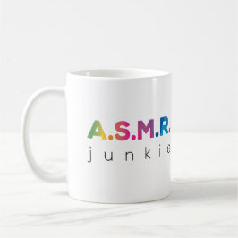 Rainbow ASMR junkie Tasse