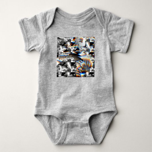 Rainbow Assault Baby Bodysuit Strampler (Vorderseite)