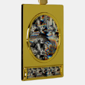 Rainbow Assault Banner-Ornament Gold (Rechts)