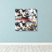 Rainbow Assault Canvas Print Leinwanddruck (Insitu (Holzboden))
