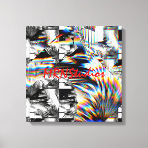 Rainbow Assault Canvas Print Leinwanddruck