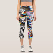 Rainbow Assault Capri Leggings (Vorderseite)