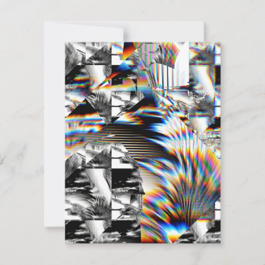 Rainbow Assault Dankeschön Card Dankeskarte (Vorderseite)