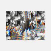 Rainbow Assault Fleece Blanket (Vorderseite (Horizontal))