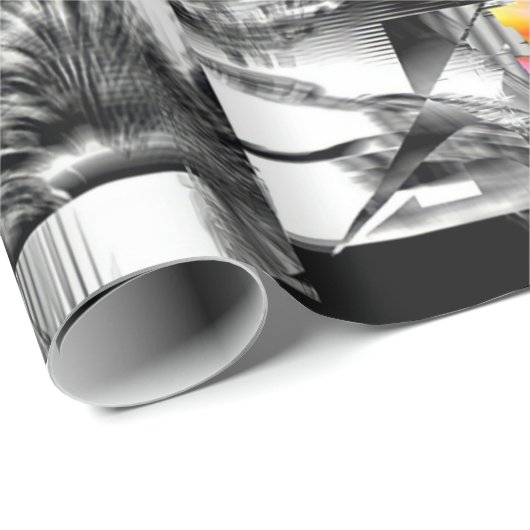 Rainbow Assault Geschenkpapier (Rolleneckpunkt)