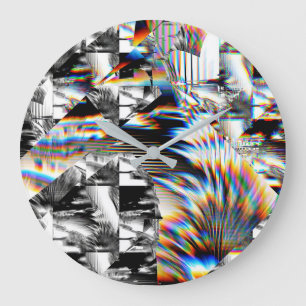 Rainbow Assault  Große Wanduhr