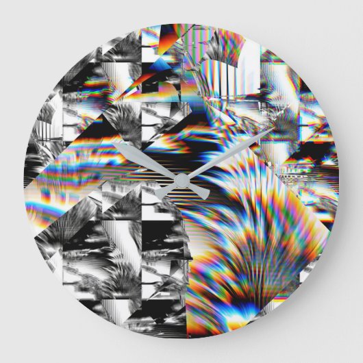 Rainbow Assault Große Wanduhr (Vorderseite)