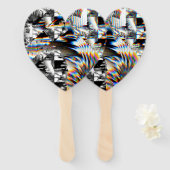 Rainbow Assault Hand Fan Fächer (Vorne und Hinten)