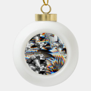 Rainbow Assault Keramik Kugel-Ornament
