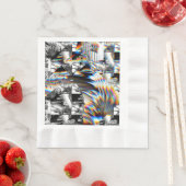 Rainbow Assault Napkins Serviette (Beispiel)