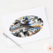 Rainbow Assault Ovaler Aufkleber (Umschlag)