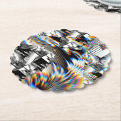 Rainbow Assault Paper Coaster Untersetzer (angewinkelt)