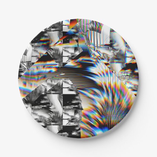 Rainbow Assault Pappteller (Vorderseite)