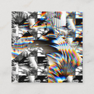 Rainbow Assault Quadratische Visitenkarte