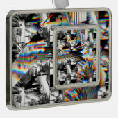 Rainbow Assault Rahmen-Ornament Silber (Rechts)