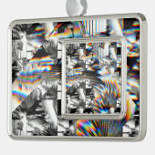 Rainbow Assault Rahmen-Ornament Silber (Links)