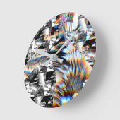 Rainbow Assault   Runde Wanduhr (Winkel)