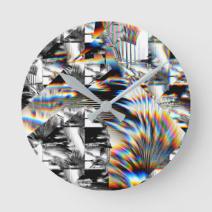 Rainbow Assault   Runde Wanduhr