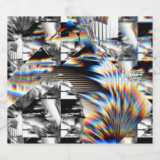 Rainbow Assault Schaumweinetikett (Einzelnes Label)