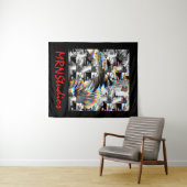 Rainbow Assault Tapestry Wandteppich (Beispiel (Horizontal))