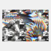 Rainbow Assault Wrapping Paper Flat Sheet Set 3 Geschenkpapier Set (Vorderseite 3)