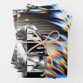 Rainbow Assault Wrapping Paper Flat Sheet Set 3 Geschenkpapier Set (Beispiel)