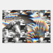 Rainbow Assault Wrapping Paper Flat Sheet Set 3 Geschenkpapier Set (Vorderseite)