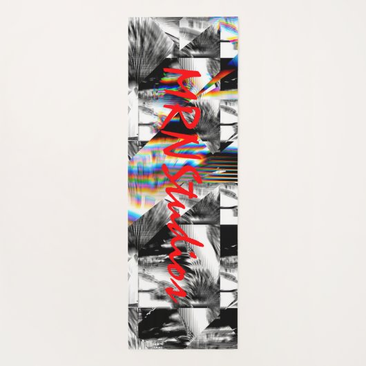 Rainbow Assault  Yoga Mat Yogamatte (Rückseite)