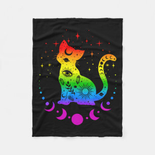 Rainbow Astrologie Kat Lgbt Gay Pride Flag Fleecedecke
