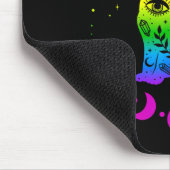 Rainbow Astrologie Kat Lgbt Gay Pride Flag Mousepad (Ecke)