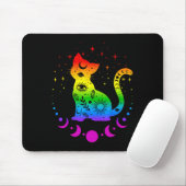 Rainbow Astrologie Kat Lgbt Gay Pride Flag Mousepad (Mit Mouse)
