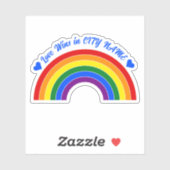 Rainbow Aufkleber (Blatt)