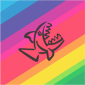 Rainbow Aufkleber (Vorderseite)