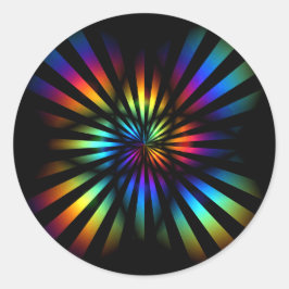 Rainbow-Aufkleber-Umschlag Aufkleber-Gastgeschenk  Runder Aufkleber