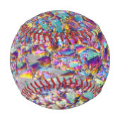 Rainbow Aura Crystals Baseball (Rückseite)