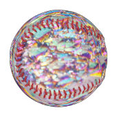 Rainbow Aura Crystals Baseball (Vorderseite Links)