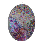 Rainbow Aura Crystals Dartscheibe (Vorderseite Links)