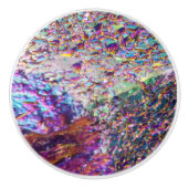 Rainbow Aura Crystals Keramikknauf (Vorderseite)