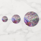 Rainbow Aura Crystals Konfetti (Rückseiten)