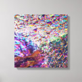 Rainbow Aura Crystals Leinwanddruck (Vorderseite)