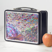 Rainbow Aura Crystals Metall Brotdose (Beispiel)
