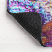 Rainbow Aura Crystals Mousepad (Ecke)