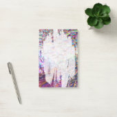 Rainbow Aura Crystals Paint Stroke Post-it Klebezettel (Büro)